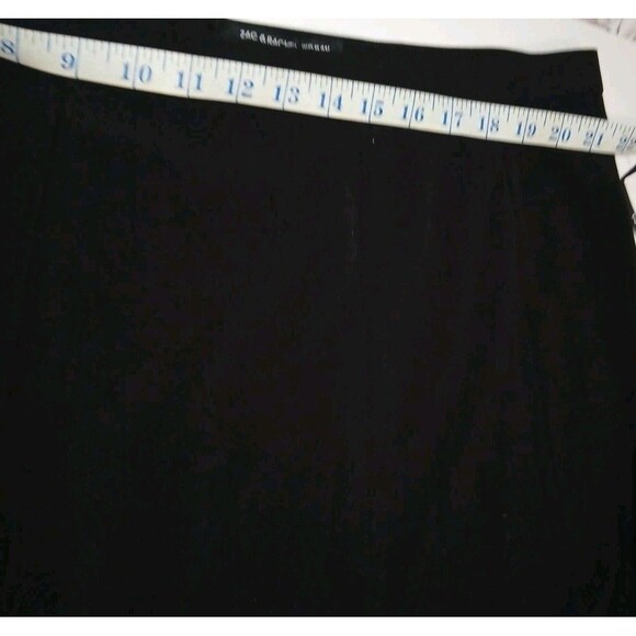 Zac & Rachel Women’s Black Panel Skirt – Size 22W – Zip & Button Closure - Picture 5 of 9